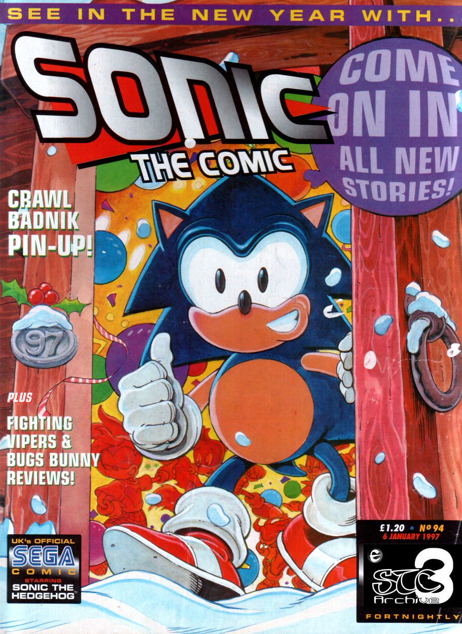 Sonic - The Comic Issue No. 094 Comic cover page